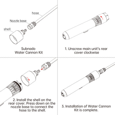 Subnado Water Cannon Kit